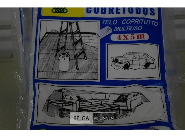 ±10 afdekfolie 4x5m - afbeelding 2 van  2