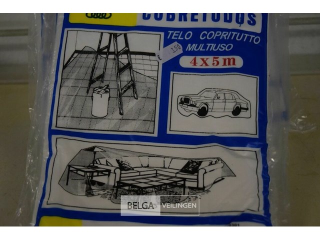 ±10 afdekfolie 4x5m - afbeelding 2 van  2