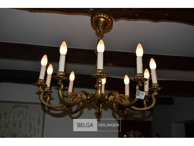 10-armige luster - afbeelding 2 van  3