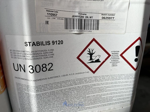 10 bidons watermengbaar koelsmeermiddel motul - 20 l - afbeelding 4 van  4