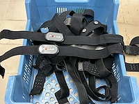 10 borstbanden, 2 hartslagmeters sensor polar