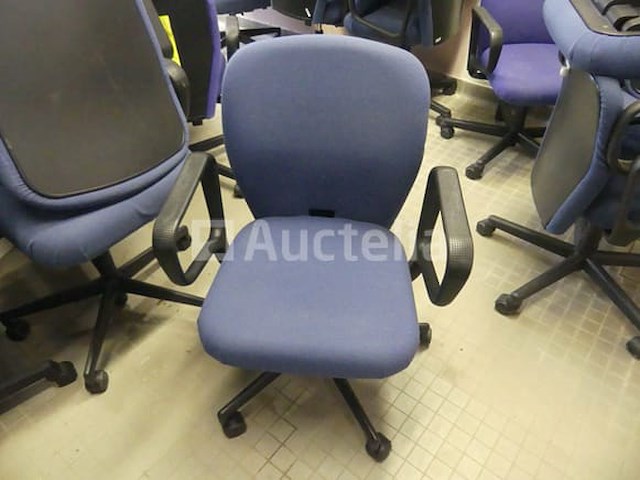 10 bureaustoelen op wielen - afbeelding 1 van  7