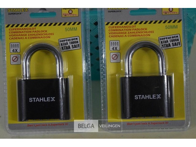 ±10 cijferhangsloten - afbeelding 2 van  3