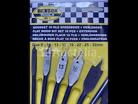 10 delige speedboor set 6,10, 13,16,19,22, 25,en 32 mm - afbeelding 3 van  4