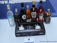 10 div flessen sterke drank, wo aperol, amarula - afbeelding 1 van  3