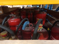 10 diverse brandblussers - afbeelding 1 van  1