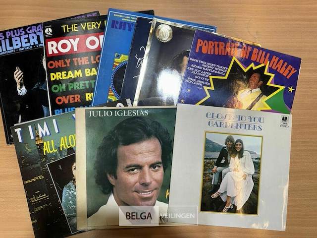 ± 10 diverse langspeelplaten various artists/bands vinyl - afbeelding 4 van  4