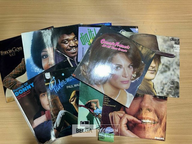 ± 10 diverse langspeelplaten various artists/bands vinyl - afbeelding 3 van  4