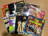 ± 10 diverse langspeelplaten various artists/bands vinyl - afbeelding 1 van  4