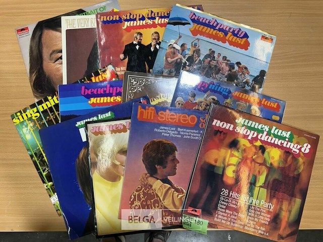 ± 10 diverse langspeelplaten various artists/bands vinyl - afbeelding 1 van  4