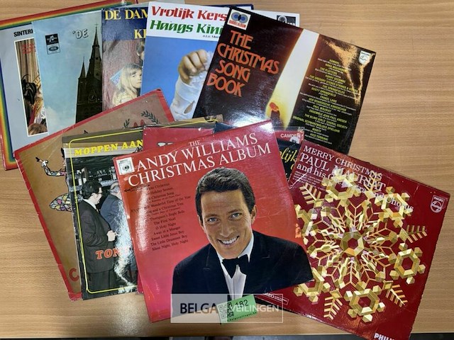 ± 10 diverse langspeelplaten various artists/bands vinyl - afbeelding 2 van  4