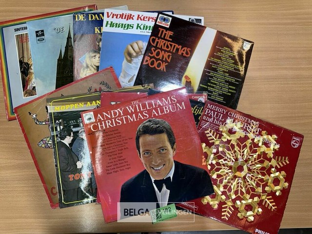± 10 diverse langspeelplaten various artists/bands vinyl - afbeelding 3 van  4