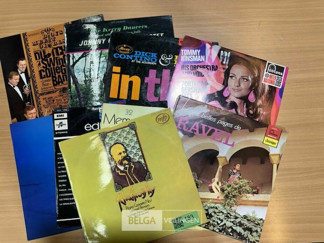 ± 10 diverse langspeelplaten various artists/bands vinyl - afbeelding 4 van  4