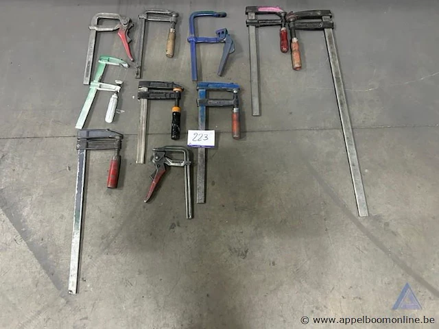 10 diverse lijmklemmen - afbeelding 1 van  1