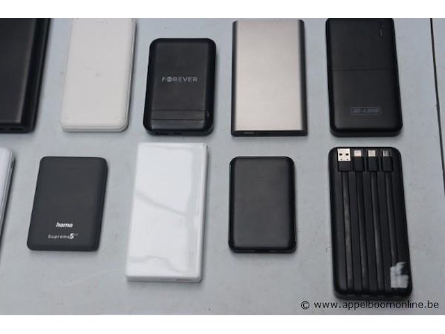 10 diverse powerbanks, werking niet gekend - afbeelding 3 van  3