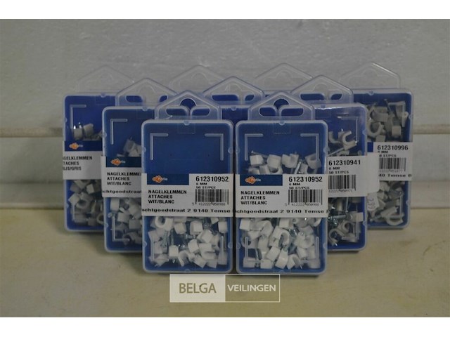 10 doosjes div nagelklemmen - afbeelding 1 van  2