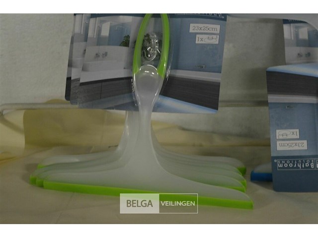 10 douche aftrekkers 23x25cm - afbeelding 2 van  2