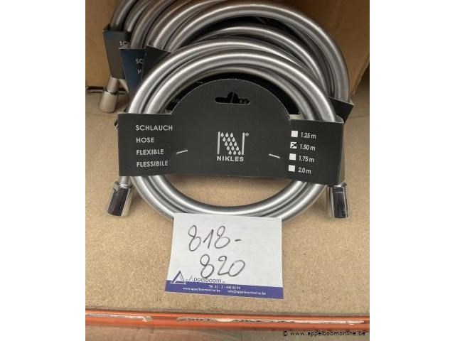 10 doucheslangen nikles - afbeelding 1 van  2