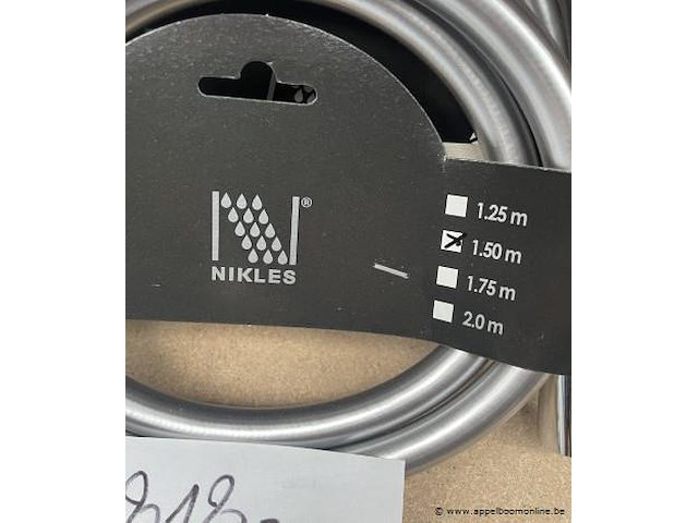 10 doucheslangen nikles - afbeelding 2 van  2