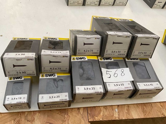 10 dozen gipsplaat schroeven - afbeelding 1 van  6