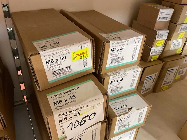 10 dozen hout bouten - afbeelding 4 van  5