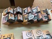 10 dozen hout schroeven deels inox