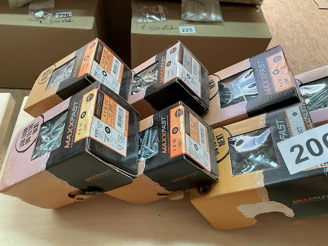 10 dozen hout schroeven deels inox - afbeelding 2 van  9