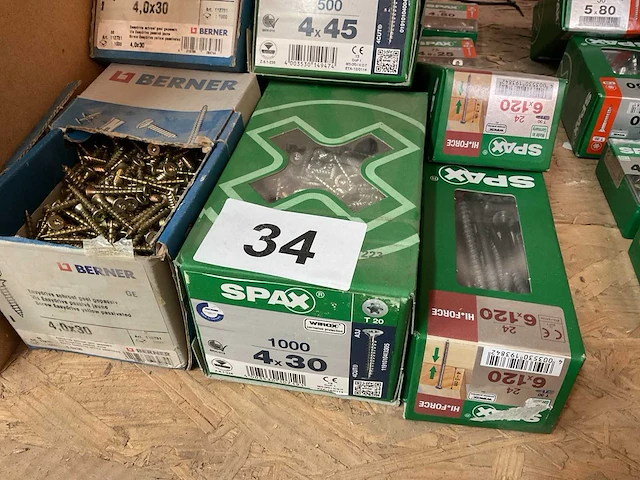10 dozen hout schroeven - afbeelding 2 van  5