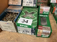 10 dozen hout schroeven - afbeelding 2 van  5