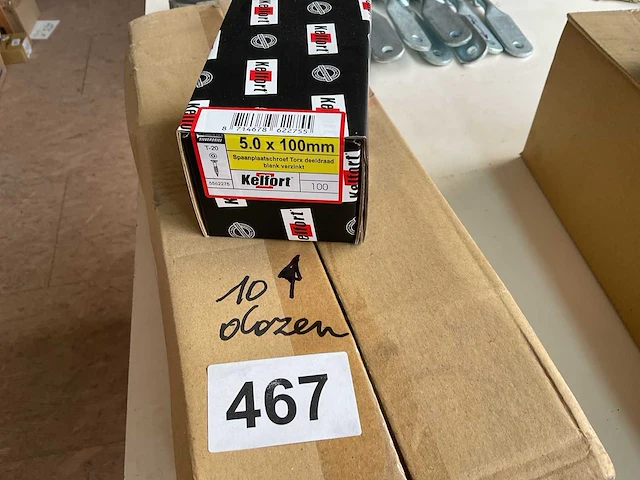 10 dozen hout schroeven - afbeelding 1 van  4