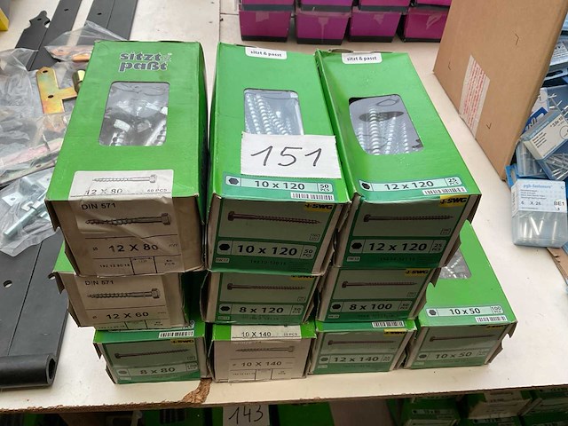 10 dozen houtbouten - afbeelding 1 van  6