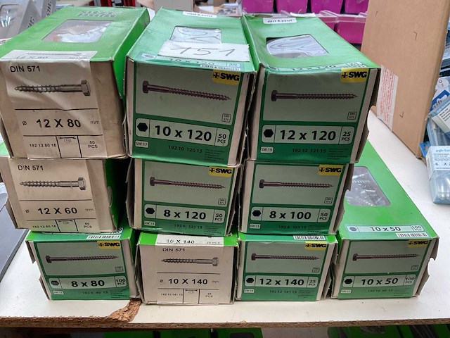 10 dozen houtbouten - afbeelding 2 van  6