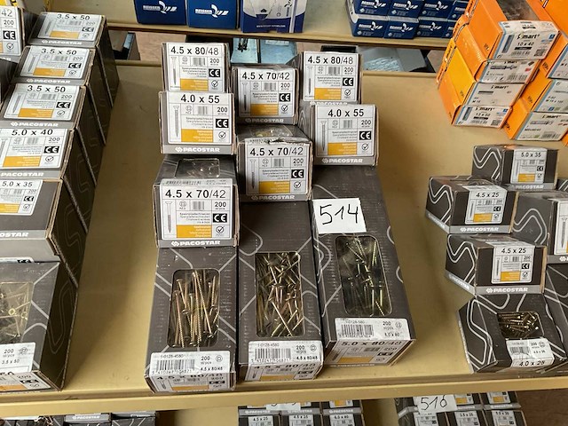 10 dozen houtschroeven - afbeelding 1 van  6