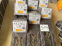 10 dozen houtschroeven - afbeelding 4 van  6