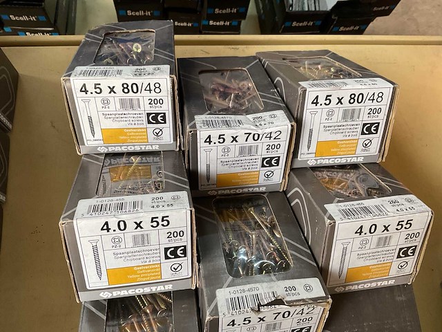 10 dozen houtschroeven - afbeelding 5 van  6