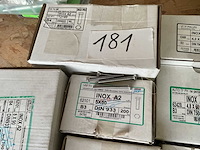 10 dozen inox schroeven en bouten - afbeelding 2 van  5