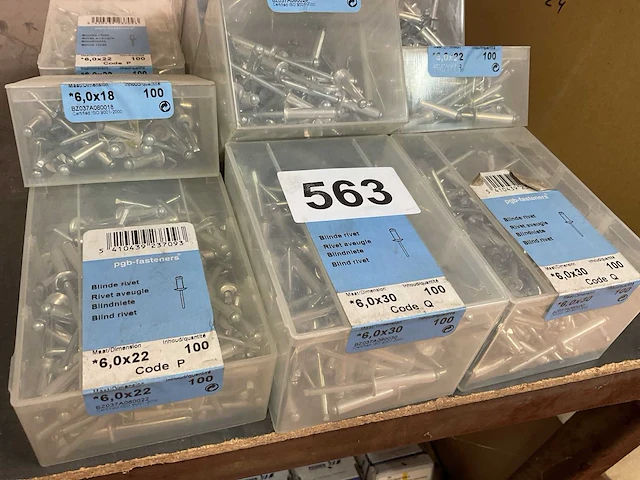 10 dozen rivet nagels - afbeelding 2 van  5