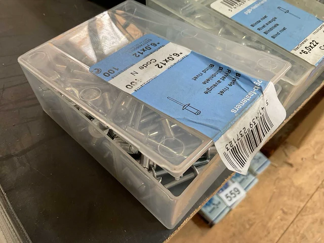10 dozen rivet nagels - afbeelding 4 van  5