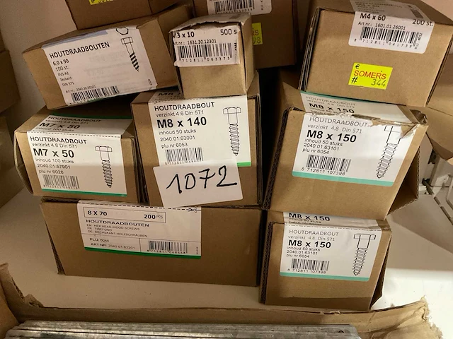 10 dozen schroeven en 40 houtverbindingen - afbeelding 4 van  6