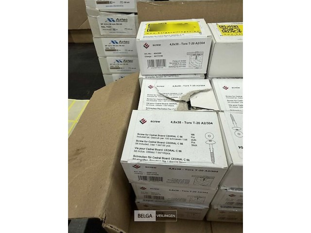 ± 10 dozen schroeven screw - afbeelding 1 van  3