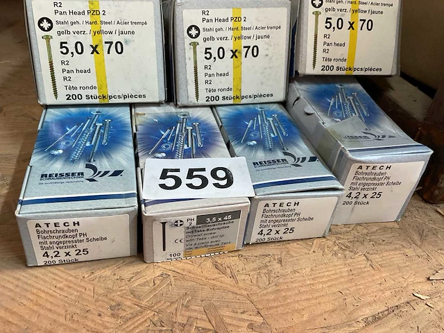 10 dozen schroeven - afbeelding 3 van  4