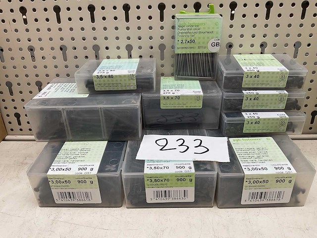 10 dozen staal nagels - afbeelding 2 van  3