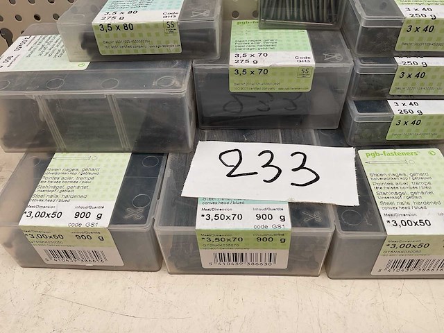 10 dozen staal nagels - afbeelding 3 van  3