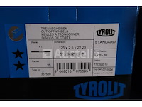 10 dozen van 25 nieuwe tyrolit cut-off schijven - afbeelding 1 van  9