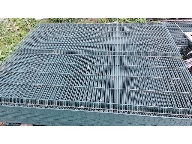 10 draadpaneel groen 190cm h x 250cm - afbeelding 1 van  4