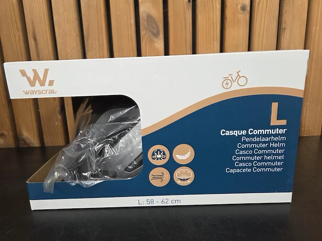 10 fietshelmen grijs large - afbeelding 5 van  8