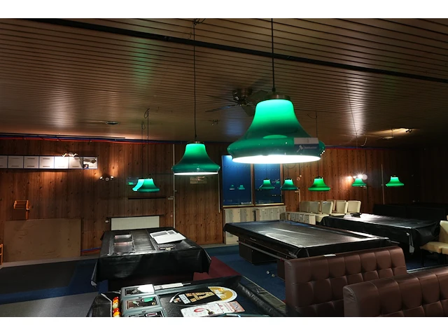 10 groene biljartlampen - afbeelding 3 van  5