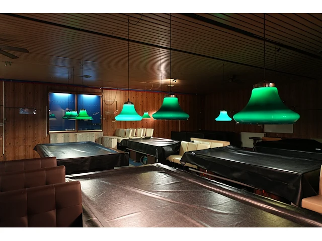 10 groene biljartlampen - afbeelding 4 van  5