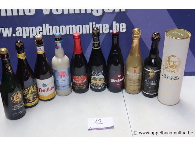 10 grote flessen diverse bier - afbeelding 1 van  3