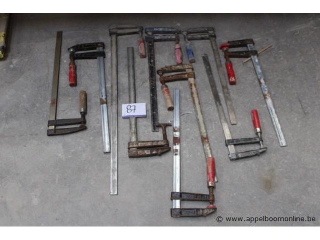 10 grote lijmklemmen - afbeelding 1 van  3